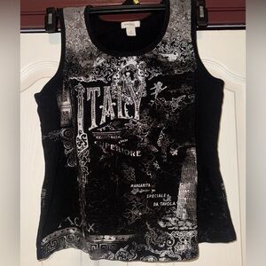 Dress Barn Y2K Italy Tank Top
